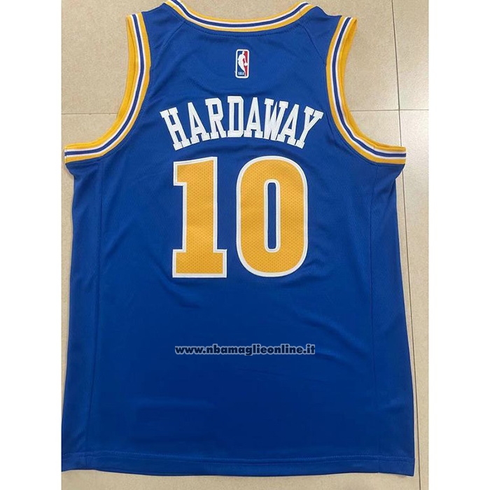 Maglia Golden State Warriors Tim Hardaway #10 Classic 2022-23 Blu